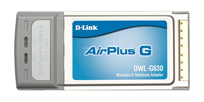 D-Link Wireless G Notebook Adapter DWL-G630 